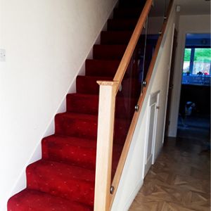 Photo 113 - Oak and Glass Staircase